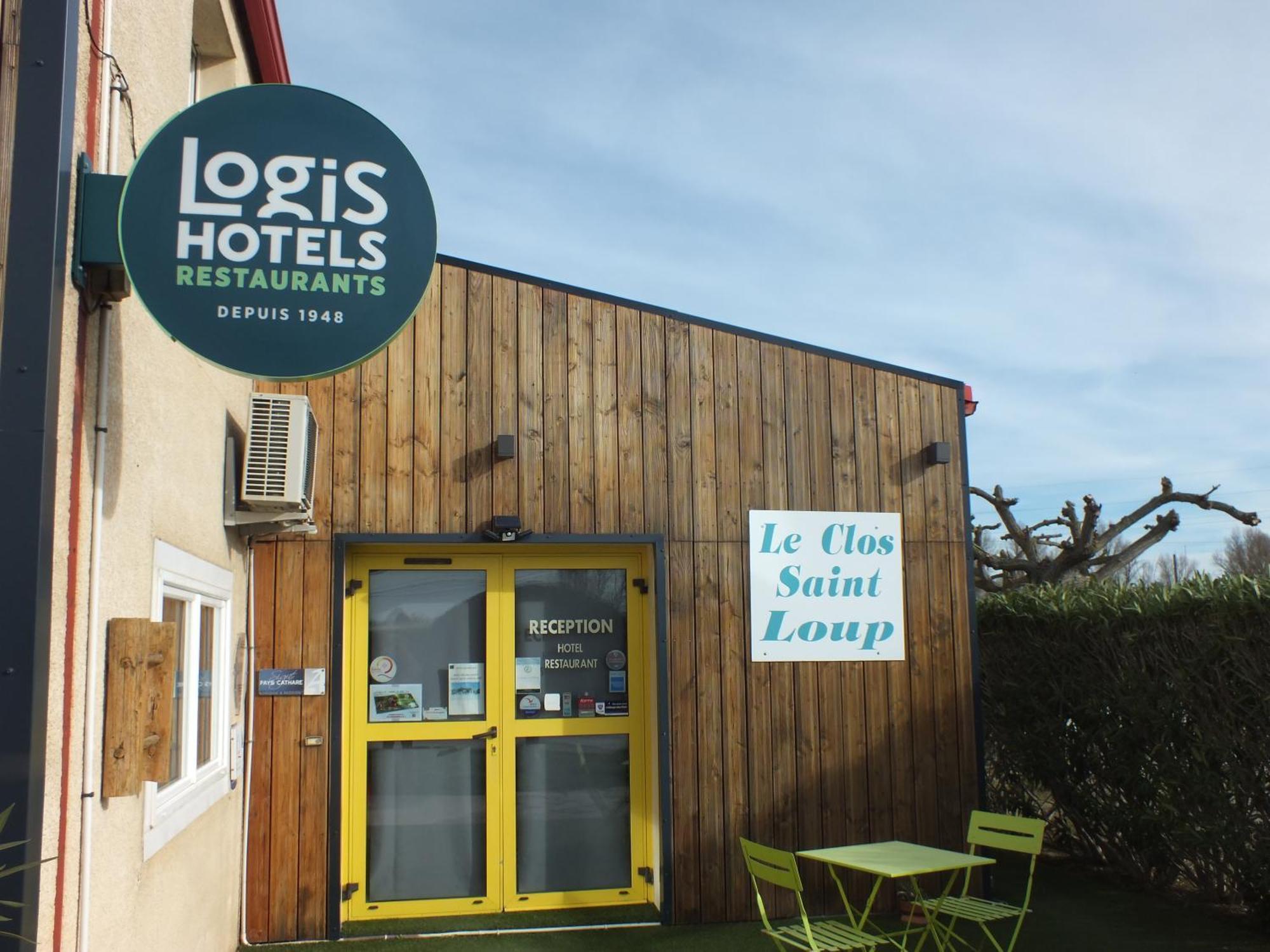 Logis Hotel Restaurant Le Clos Saint Loup Bram Exterior photo